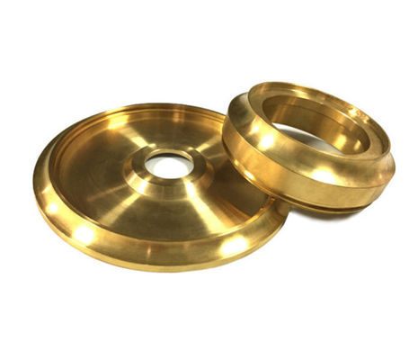 Bon prix Miroir Finition laiton bronze cuivre pièces métalliques CNC sur mesure ISO9001 approuvé en ligne