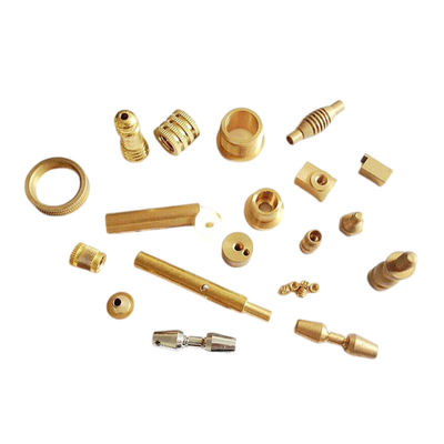 Bon prix Haute conductivité Components de précision usinés CNC dorés finition polie Tolérance de 0,01 mm en ligne