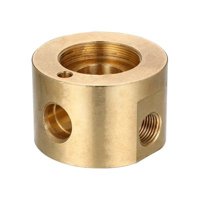 Bon prix Parties usinées en cuivre et laiton CNC Conductivité 0,01 mm Tolérance en ligne