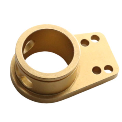 Bon prix 0.01mm Tolérance laiton bronze cuivre précision CNC composants usinés en ligne