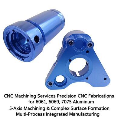 Bon prix Fabrication CNC de précision avec usinage à 5 axes pour l'aluminium 6061, 6069, 7075 et la fabrication intégrée multi-processus en ligne